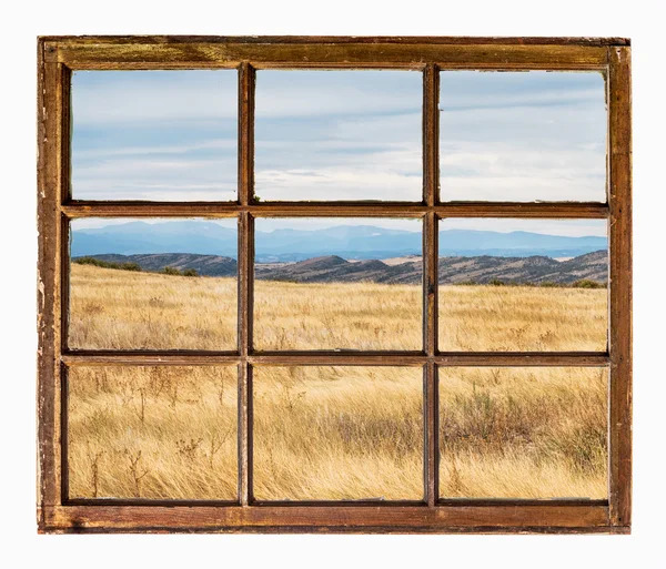 在科罗拉多山麓抽象的草原 — 图库照片