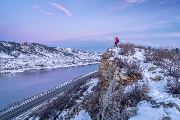 Vandring Colorado före soluppgången — Stockfoto