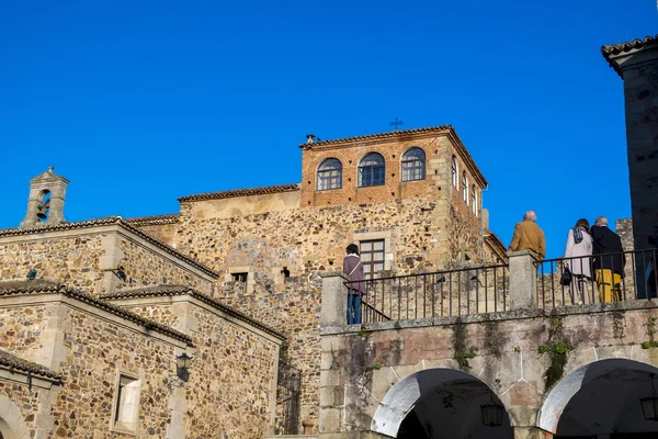 Středověká města Caceres, Španělsko — Stock fotografie