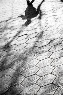 Gaudi tasarımında Paseo de Gracia Caddesi ile paviment