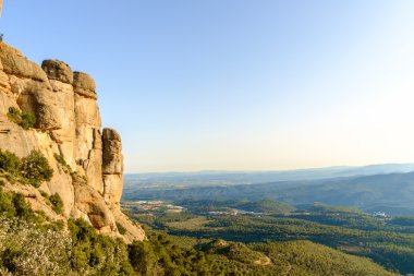 Panoramik Montserrat içinde