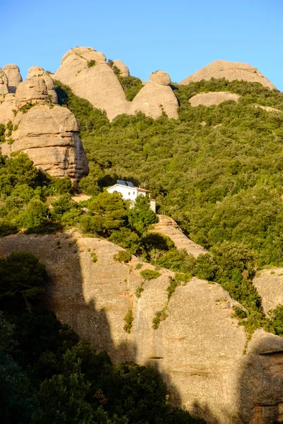 Panoramic w Montserrat — Zdjęcie stockowe