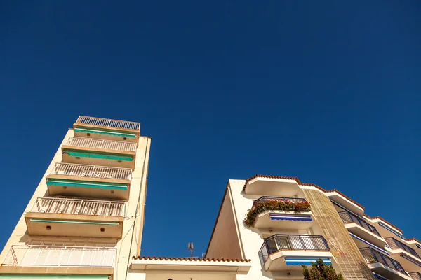 Staden i San Pol de Mar i Katalonien — Stockfoto