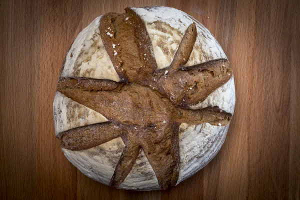 갓 구운된 유기농 빵 — 스톡 사진