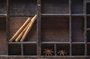 Rustik bir evde mutfak detay