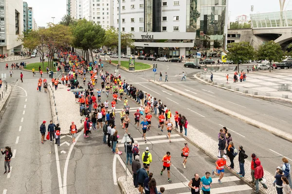 Lissabon-Marathon 2015 — Stockfoto