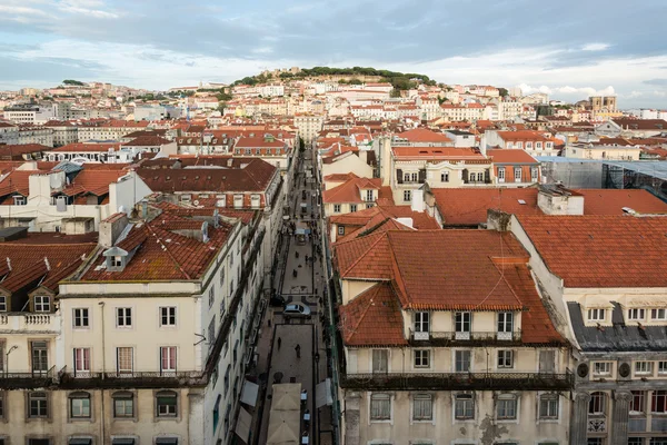 Beautiful colorful and vibrant cityscape of Lisbon, Portugal — Stock Photo, Image