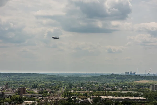 Vue aérienne de la Ruhr et de ses plantes — Photo