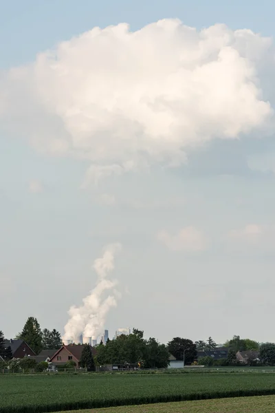 Área del Ruhr - naturaleza e industria — Foto de Stock