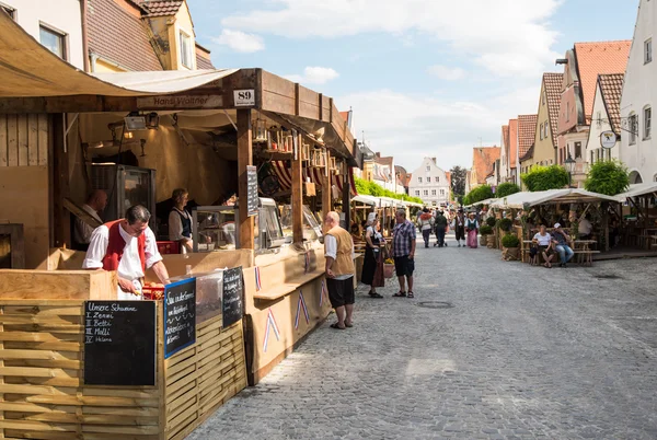 Foodstalls at historic festival — Stock Photo, Image