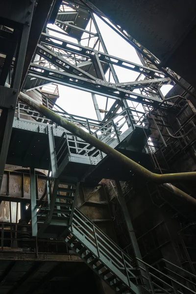 Details of old industry buildings at the Landschaftspark Duisburg — Stock Photo, Image