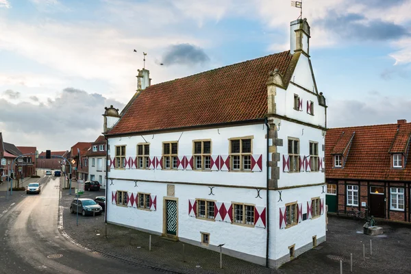 Antiguo ayuntamiento de Schoeppingen en Muensterland, Alemania — Foto de Stock