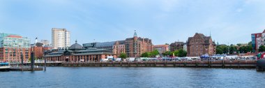 Balık pazarı Limanı Hamburg, Almanya tarafından zevk insanlar