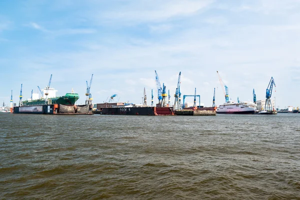 Blohm And Voss Drydocks in Hamburg, Germany — Stock Photo, Image