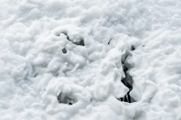 Draining foam — Stock Photo, Image