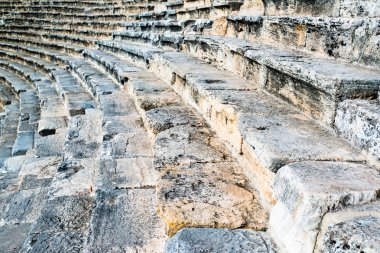 Steps of an ancient amphi theatre clipart