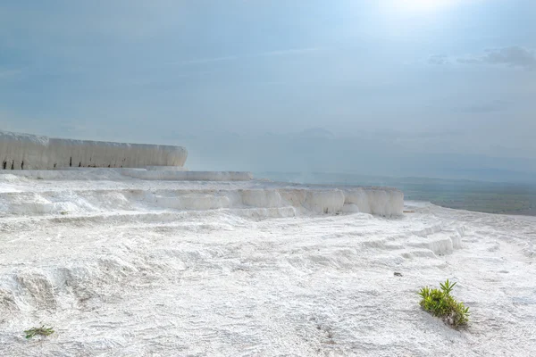 Piscines de travertin en Pamukkale, Turquie — Photo