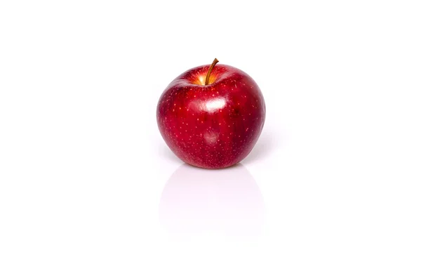 단일 빨간 사과 — 스톡 사진