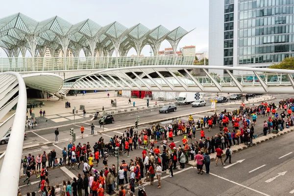 Lizbon maraton 2015 — Stok fotoğraf