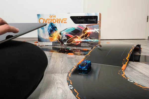 Anki Overdrive αγωνιστικό αυτοκίνητο παιχνίδι — Φωτογραφία Αρχείου