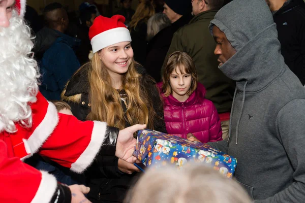 Kerstmis in Duitse vluchtelingenkamp — Stockfoto