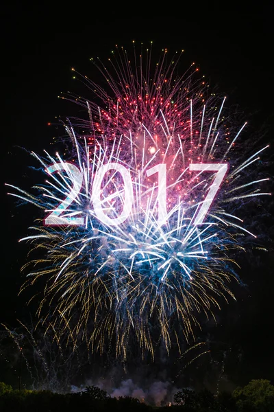 Feliz ano novo 2017 — Fotografia de Stock