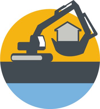 House Daire Retro işleme Ekskavatör Digger