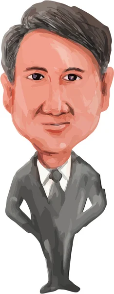 贾斯丁 · 特鲁多总理加拿大 — 图库矢量图片