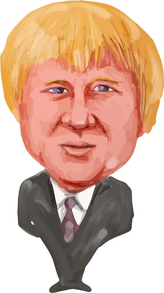 Boris Johnson MP Uxbridge e South Ruislip — Vettoriale Stock