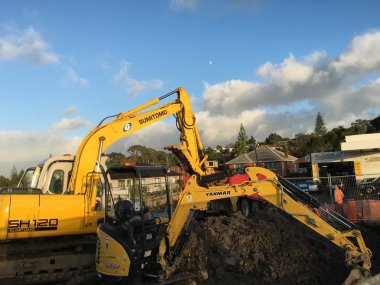 mekanik digger Ekskavatör