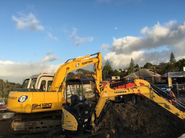 mekanik digger Ekskavatör