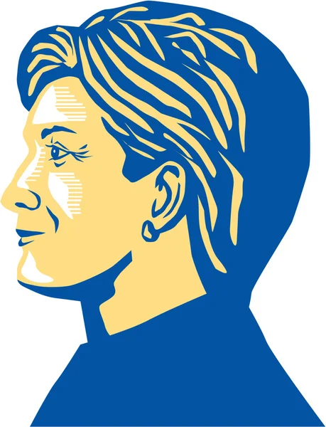 Hillary clinton präsident 2016 — Stockvektor