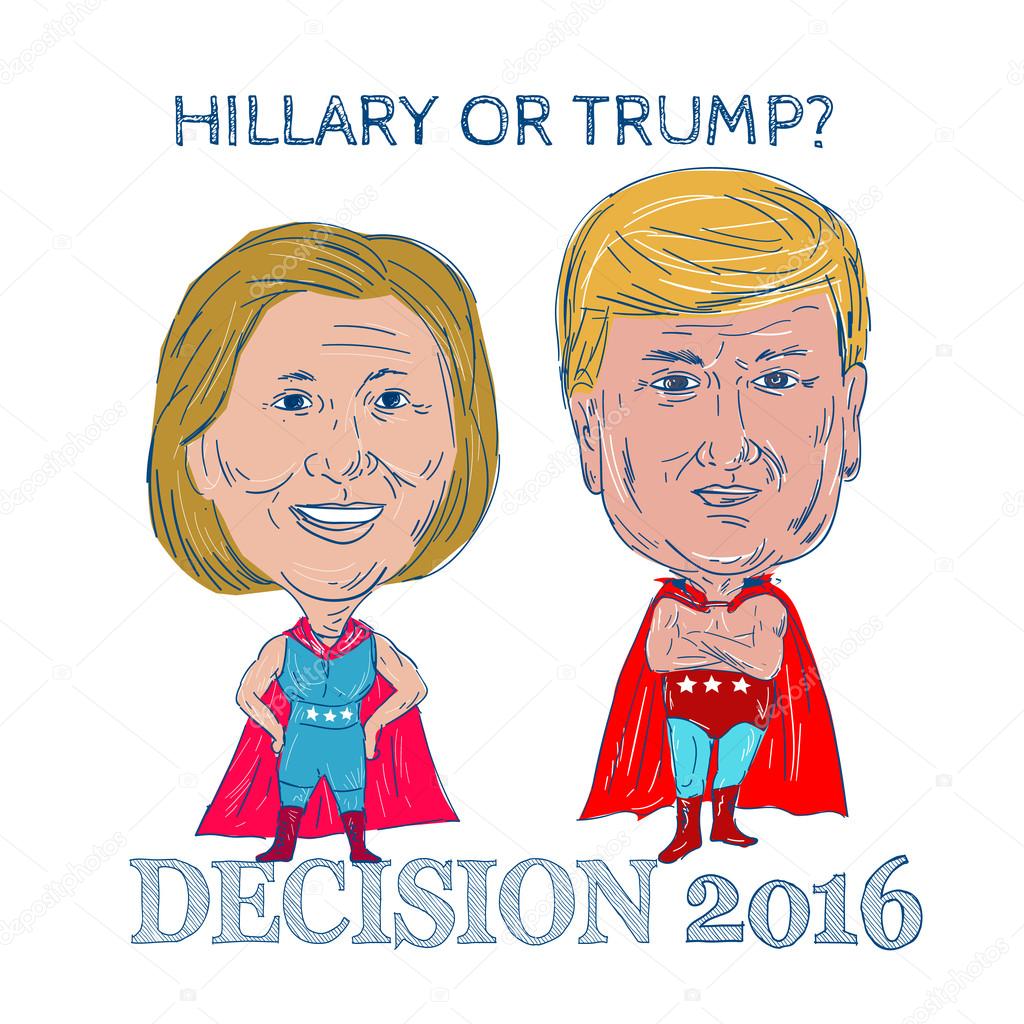 Hillary clinton illustration Vector Images | DepositPhotos, image size:1024x1024