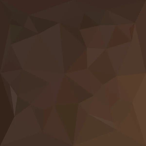 Dark Puce Brown abstrato baixo fundo de polígono — Vetor de Stock