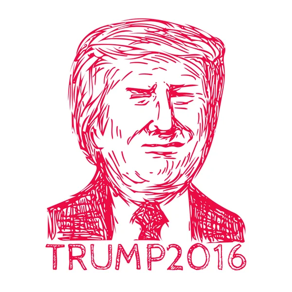 D Trump 2016 Président — Image vectorielle