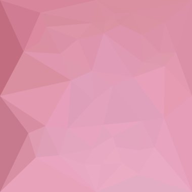 Pembe Kahverengi Soyut Düşük Çokgen Arka Plan