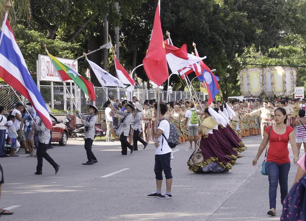 Buglasan Festiwal 2014 kulturalny taniec Parade — Zdjęcie stockowe