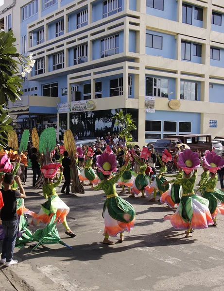 Buglasan Festiwal 2014 kulturalny taniec Parade — Zdjęcie stockowe