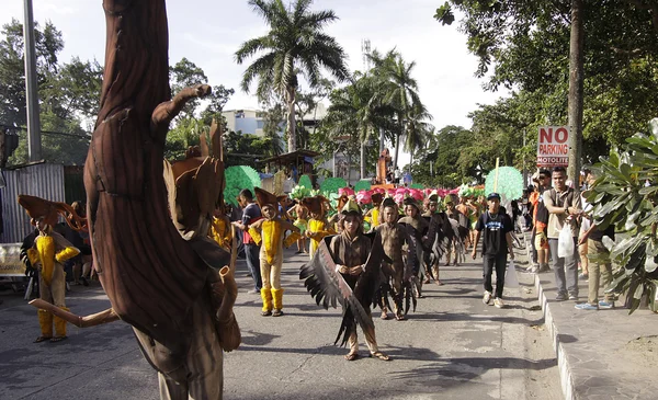 Buglasan Festival 2014 Cultural Dance Parade — Stock Photo, Image