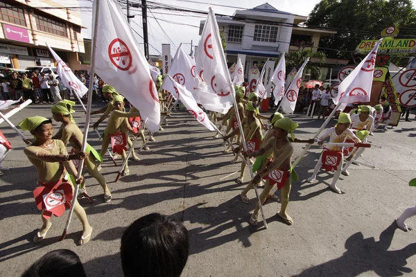 Buglasan Festiwal 2014 kulturalny taniec Parade — Zdjęcie stockowe