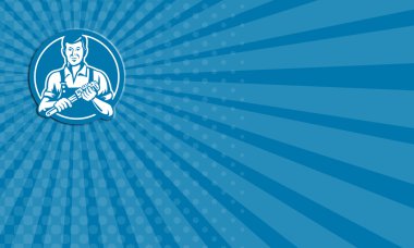 Tesisatçı holding İngiliz anahtarı