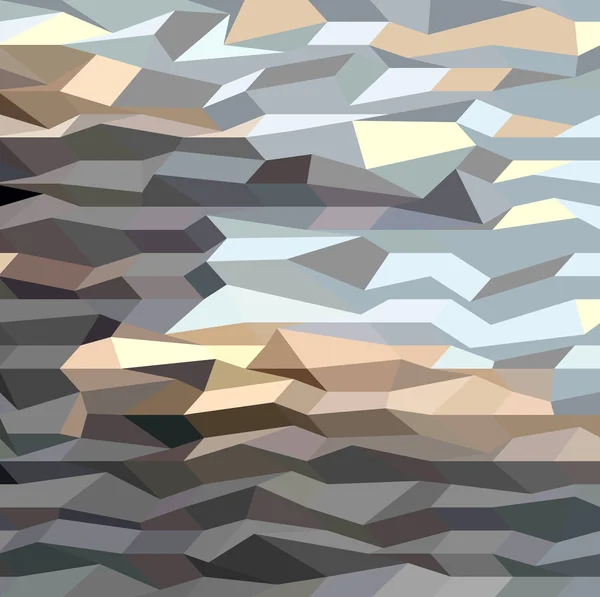Abstrakt låg Polygon bakgrund — Stock vektor