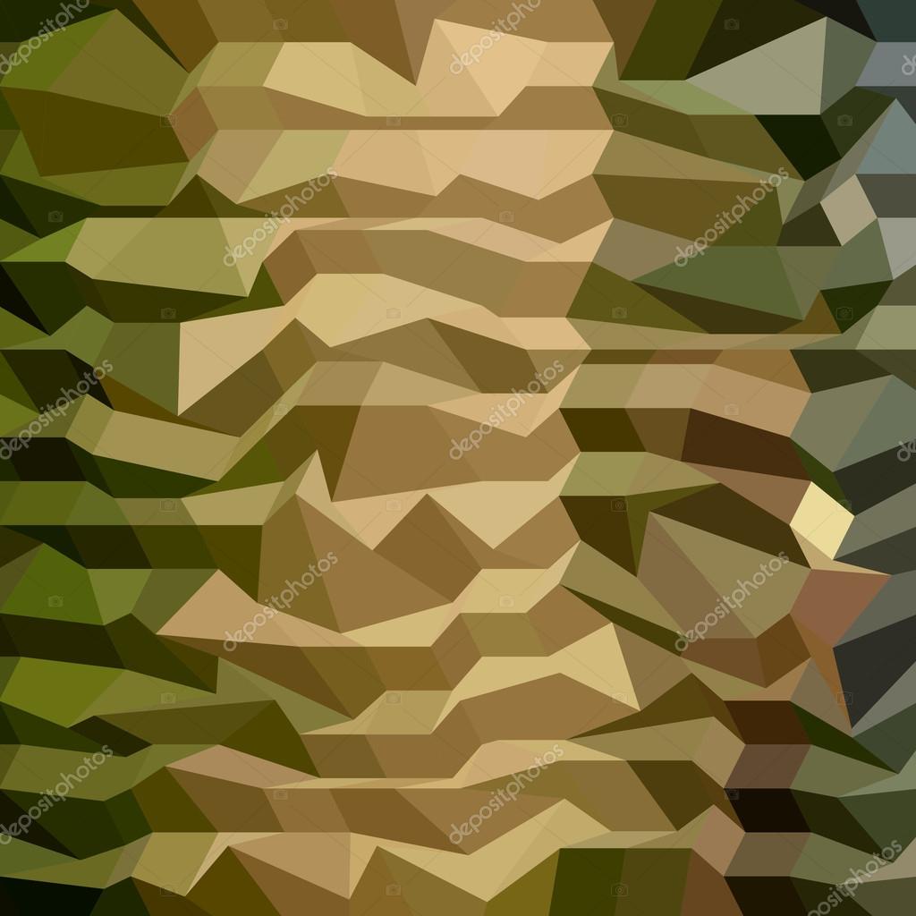 Low polygon style illustration of a camouflage abstract background.