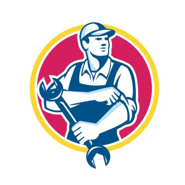 Mekanik kol Retro haddeleme anahtar tutan