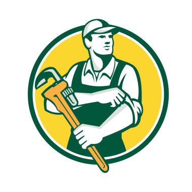 İngiliz anahtarı kol Retro haddeleme tutan tesisatçı