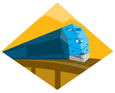 geçiş viyadük Köprüsü tren