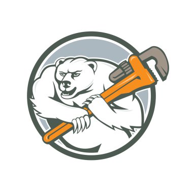 Tesisatçı holding İngiliz anahtarı ayı