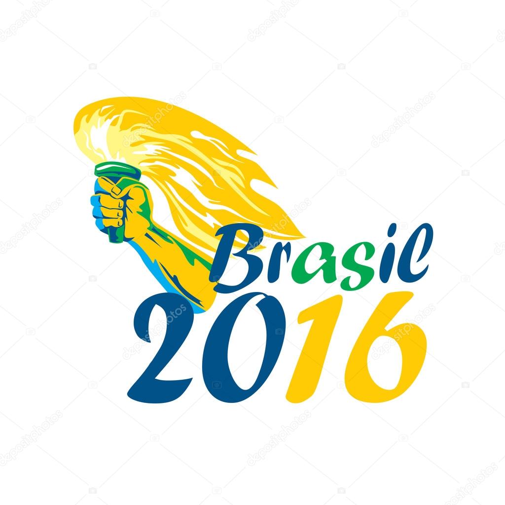 Brasil 2016 depicting the summer games
