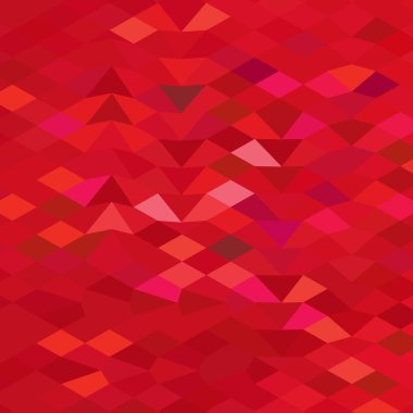Imperial Red Abstract Low Polygon Background clipart