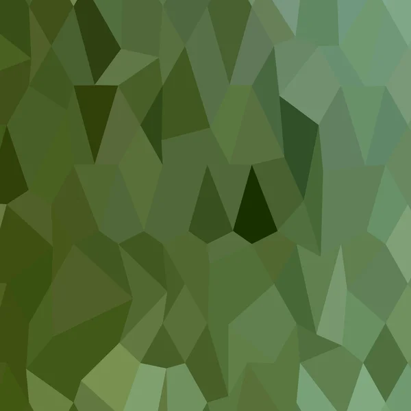 Te grönt abstrakt låg Polygon bakgrund — Stock vektor